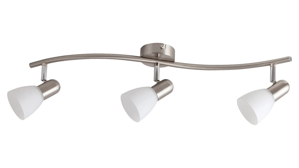 Barra faretti Rabalux Soma 6303 cromo/bianco 3xE14 40W