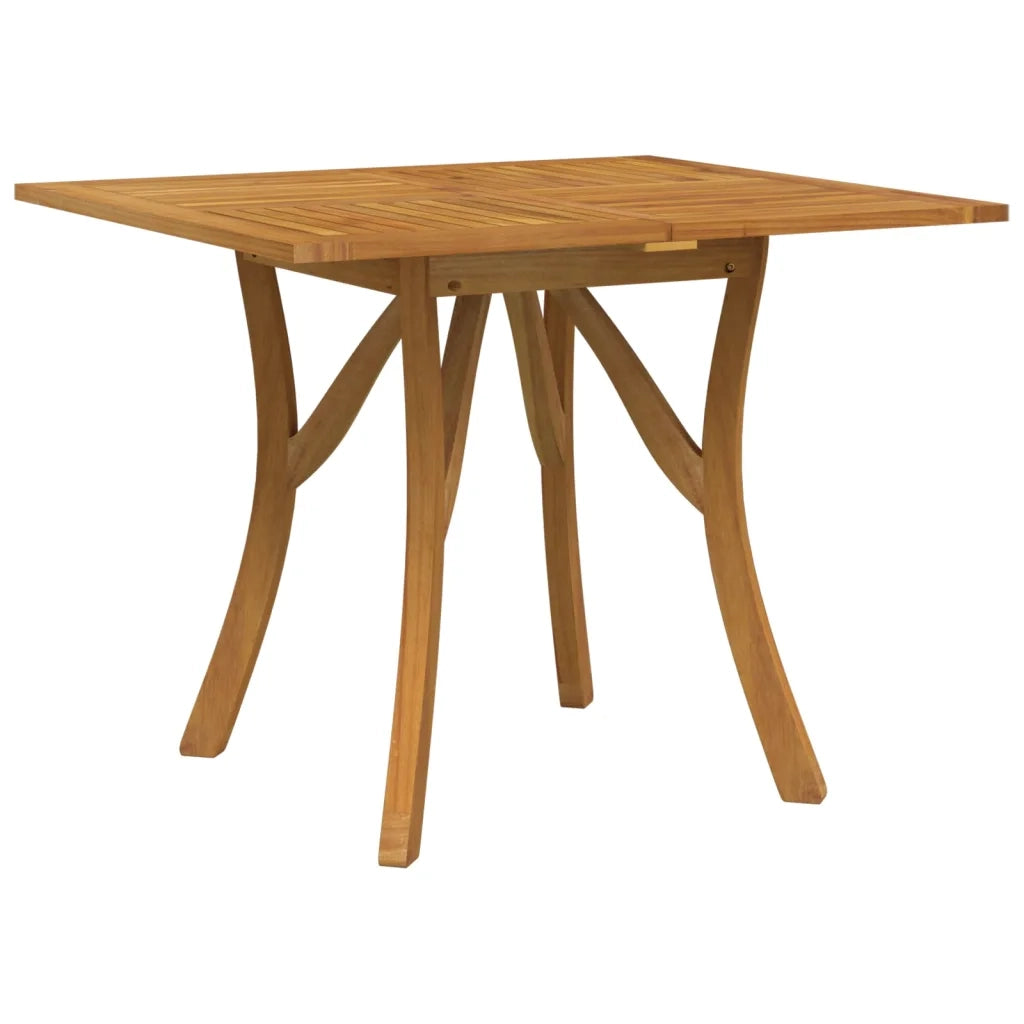 Tavolo da Giardino 85x85x75 cm Legno Massello di Acacia 363304
