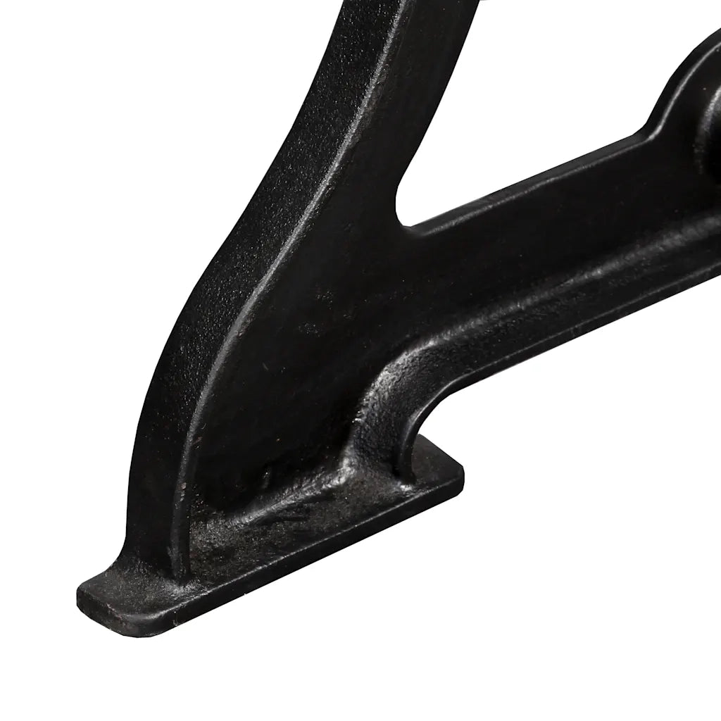 Gambe per Tavolo da Pranzo 2 pz a Forma di Y in Ghisa cod mxl 58097