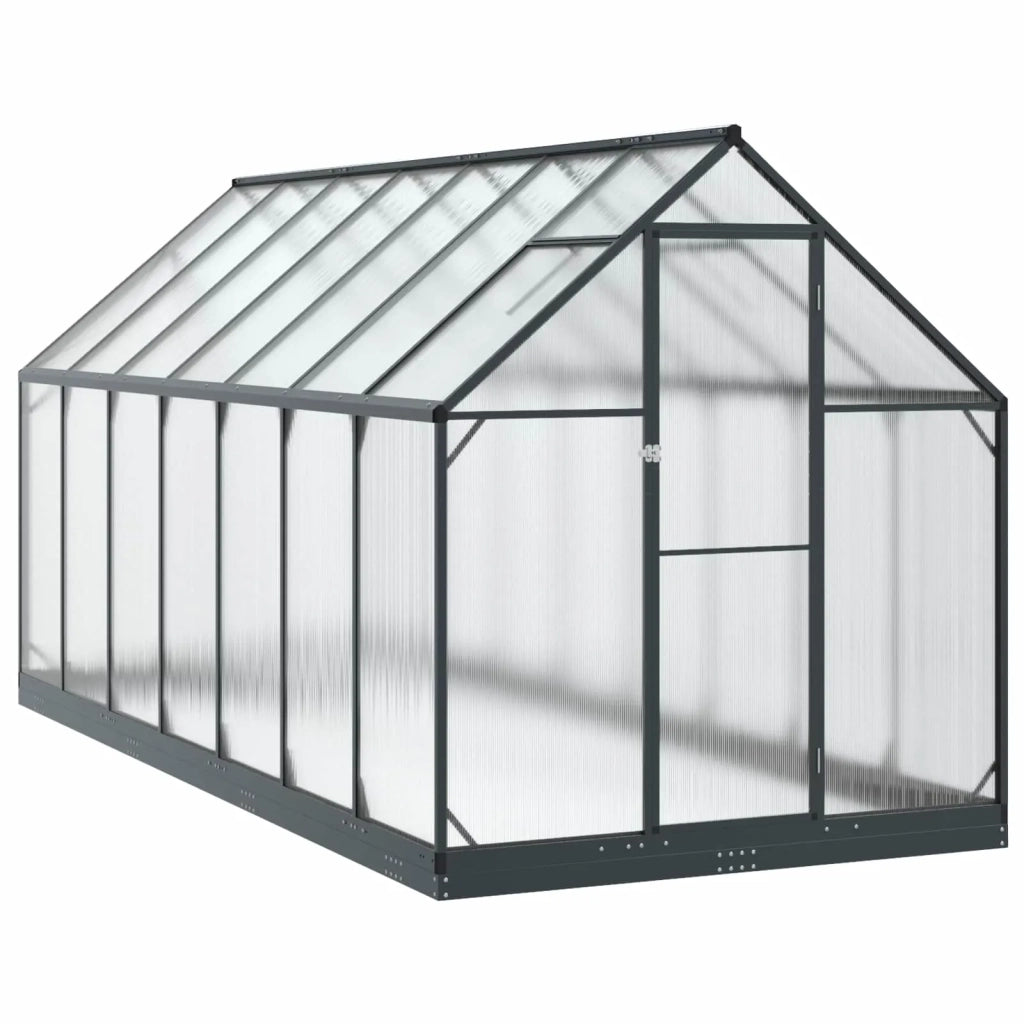 Serra da Giardino con porta Antracite 183,5 x 423,5 x 207 cm 3433045