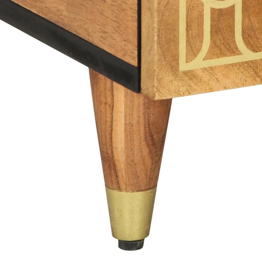 Tavolino da salotto | Tavolino da caff¨¨ | Tavolino da Soggiorno 80x54x40 cm in Legno Massello di Mango