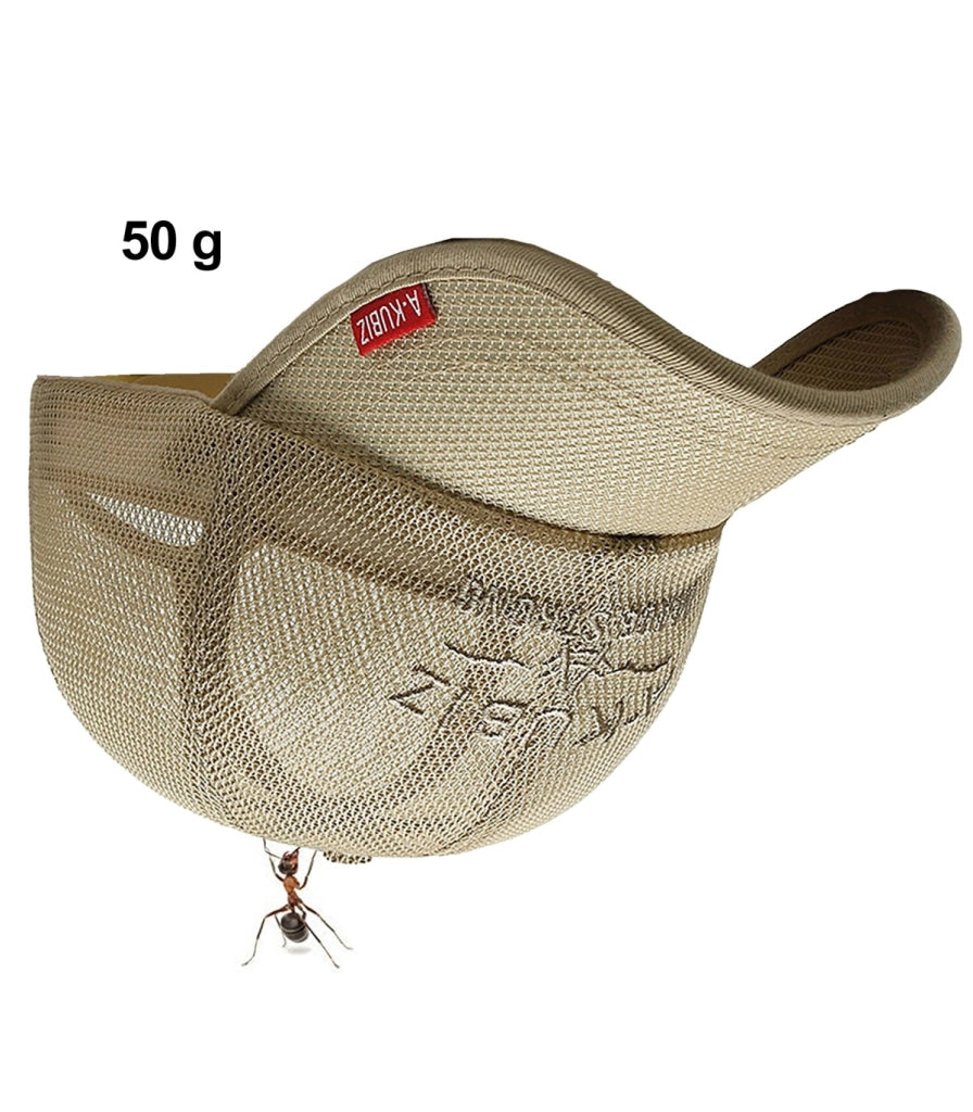 CAPPELLINO OUTDOOR IN RETE INTEGRALE | Cappellino Outdoor Unisex in Rete | Visiera Rinforzata | Massima Ventilazione