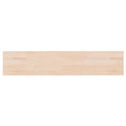 Ripiano 100x20x1,5 cm Legno Massello di Rovere Non Trattato 342923