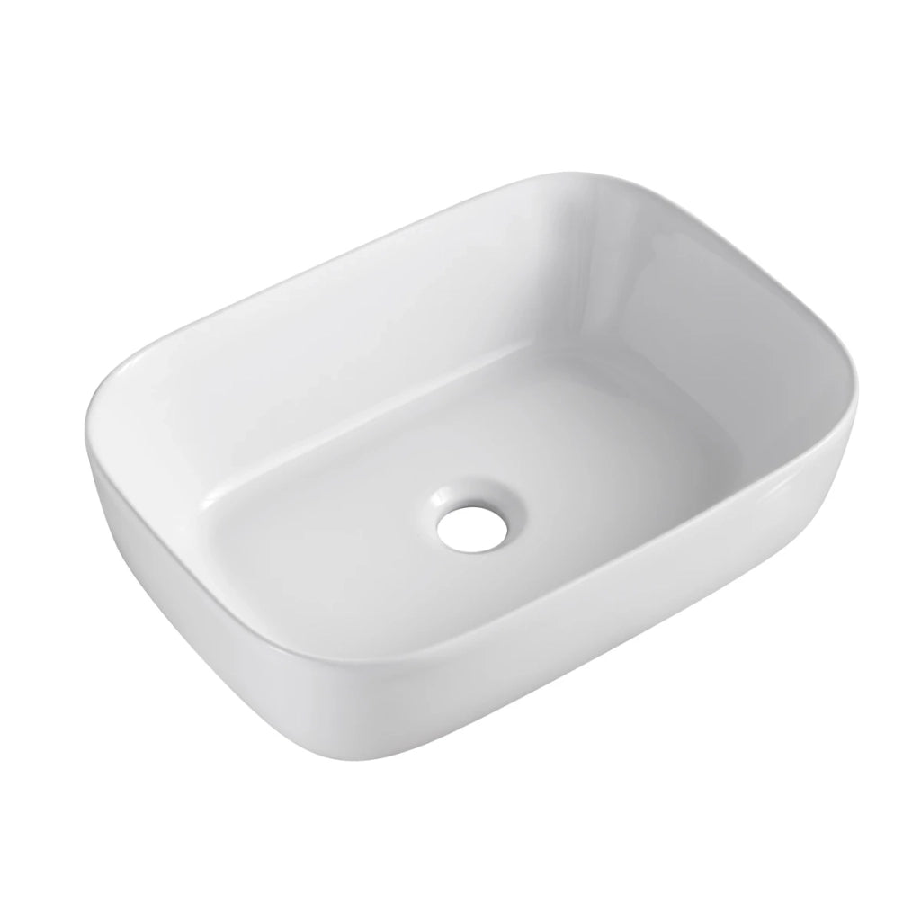 Lavabo da appoggio LINPH LA70 45,5 x 33 cm bianco
