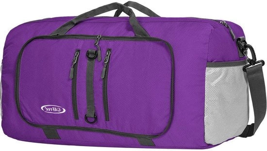 Borsa da Viaggio Vouwbare 40L/65L - Zaino Acquapigro per Weekend e Attività Sportive per Uomini e Donne