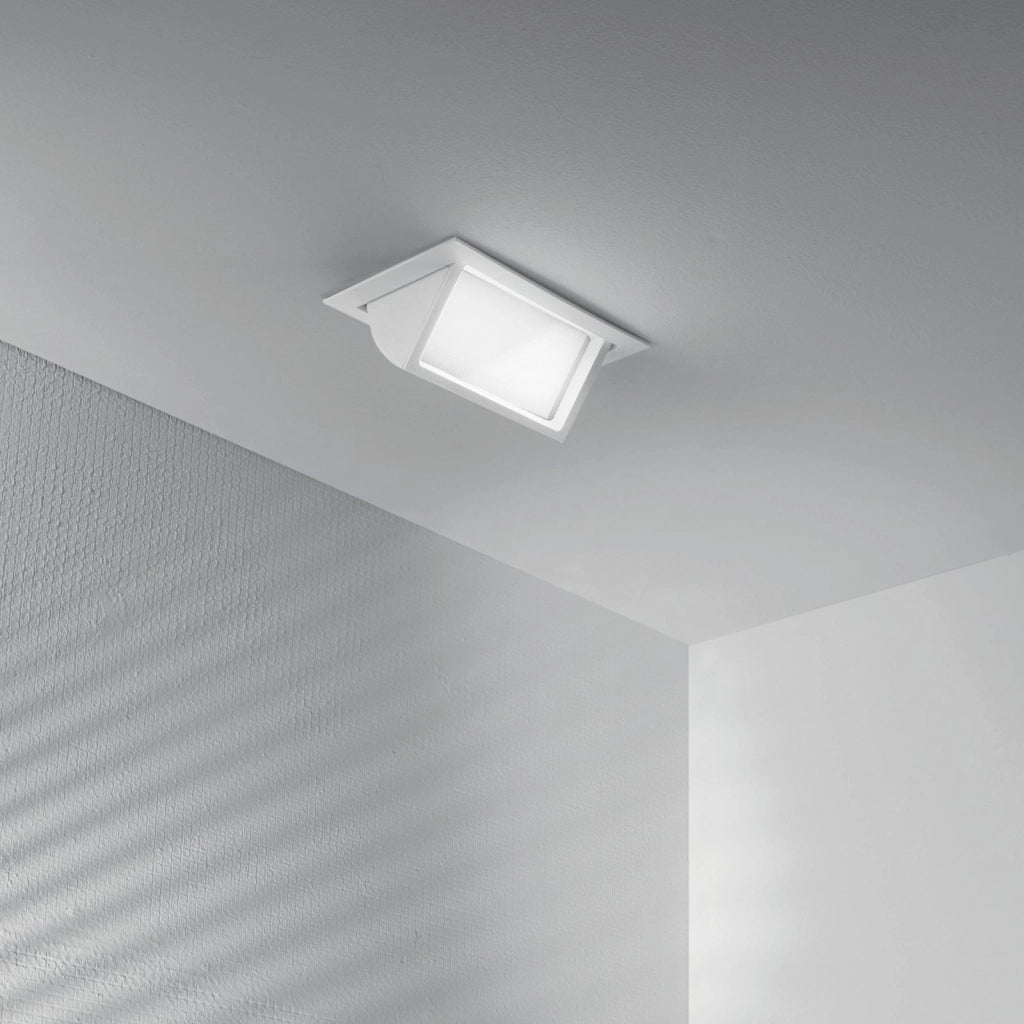 INCASSO LED LYBRA BIANCO COB 38W 4400LM CCT 3000K / 4000K / 6500K 24X15X11CM