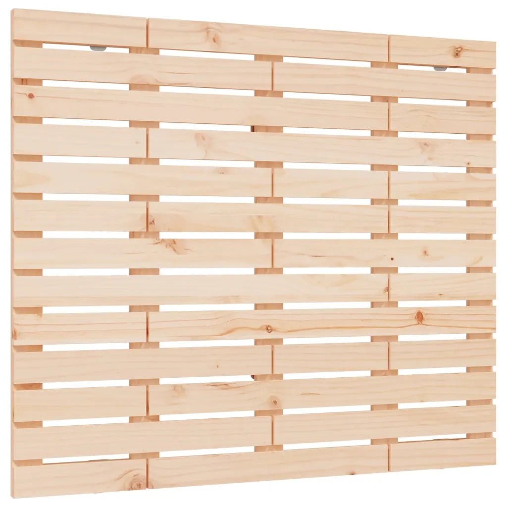 Testiera da Parete 146x3x91,5 cm in Legno Massello di Pinocod mxl 82019