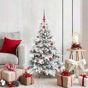 Albero di Natale artificiale con 150 LED Bianco 120 cm PE e PVC 3397588