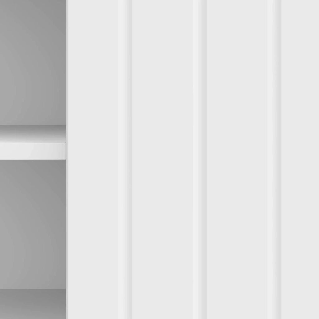 Mobile TV Bianco Lucido 150 x 31 x 52 cm Legno ingegnerizzato