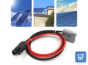 Cavo di Prolunga Solare con connettori 50A 600V 1 mt 6 mm2 IP67 a Bassa Resistenza