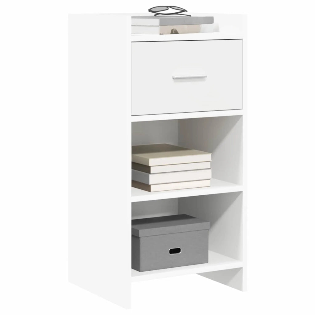 Credenza Bianco 40 x 36 x 80 cm Legno ingegnerizzato 8011075