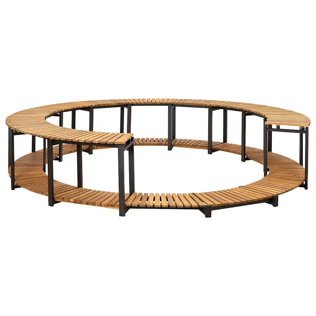 Bordo per Spa 273x53 cm in Legno Massello d'Acacia 310091