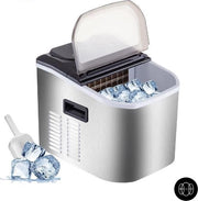 Ijsblokjesmachine Zelfvriezend - 24 Blokjes in 13-25 min/18kg per 24U/1,1kg di Stoccaggio
