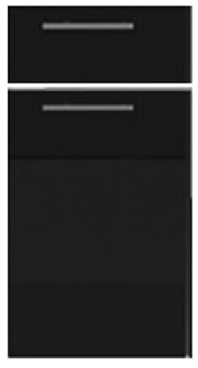 Anta cucina Lumi onyx H700xL400 1 anta + 1 cassetto Kit cassetti venduto separatamente GD MENUISERIES