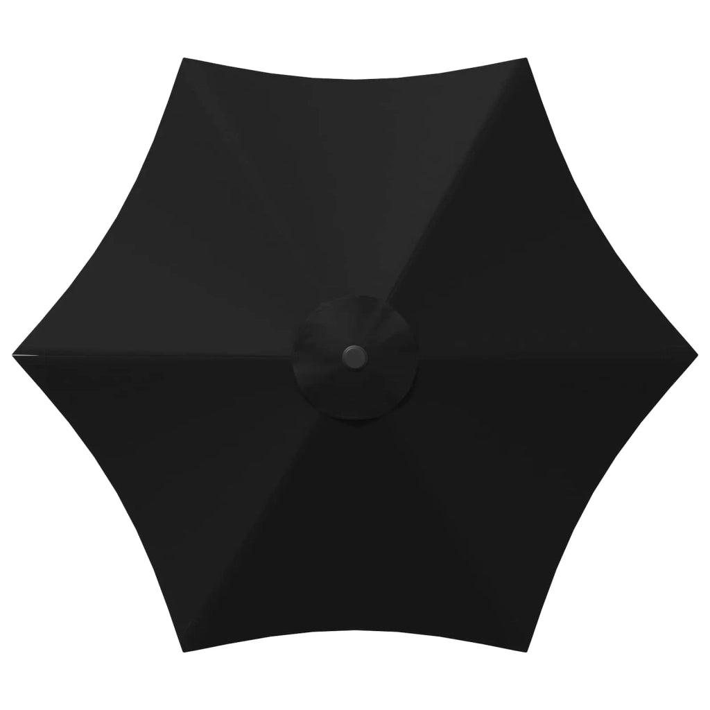 Ombrellone da giardino-Parasole da Giardino con Base 300 x 300 cm Poliestere 486711