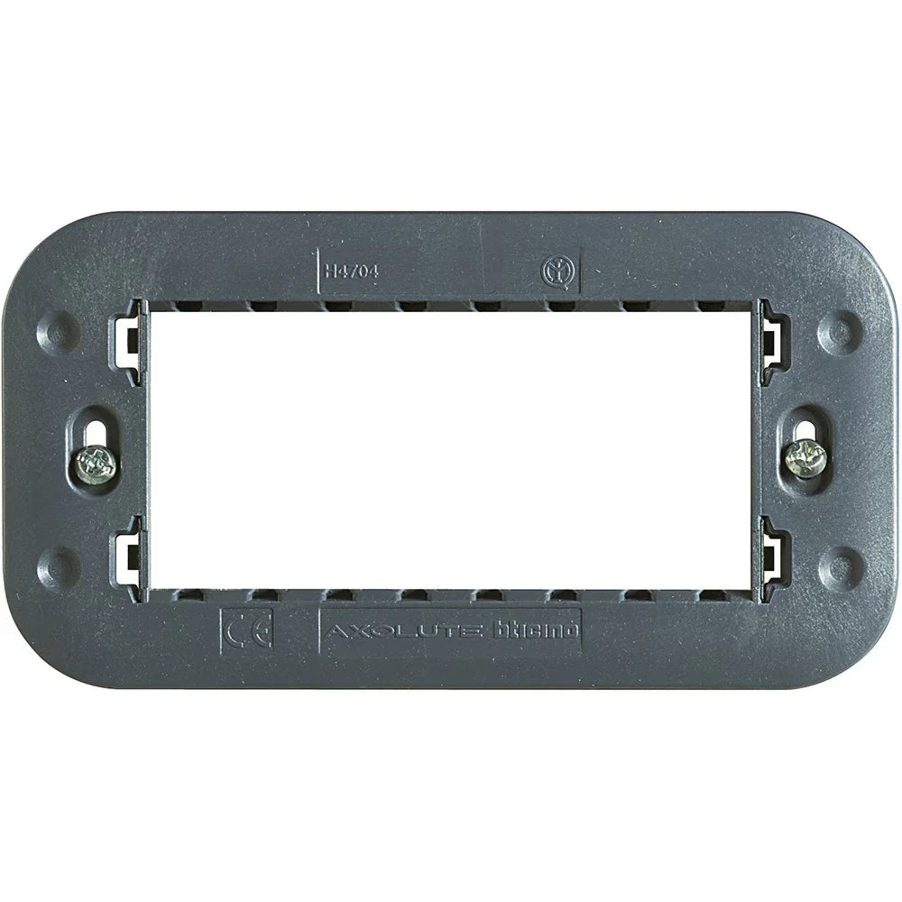 Bticino Axolute Supporto 4 Moduli H4704