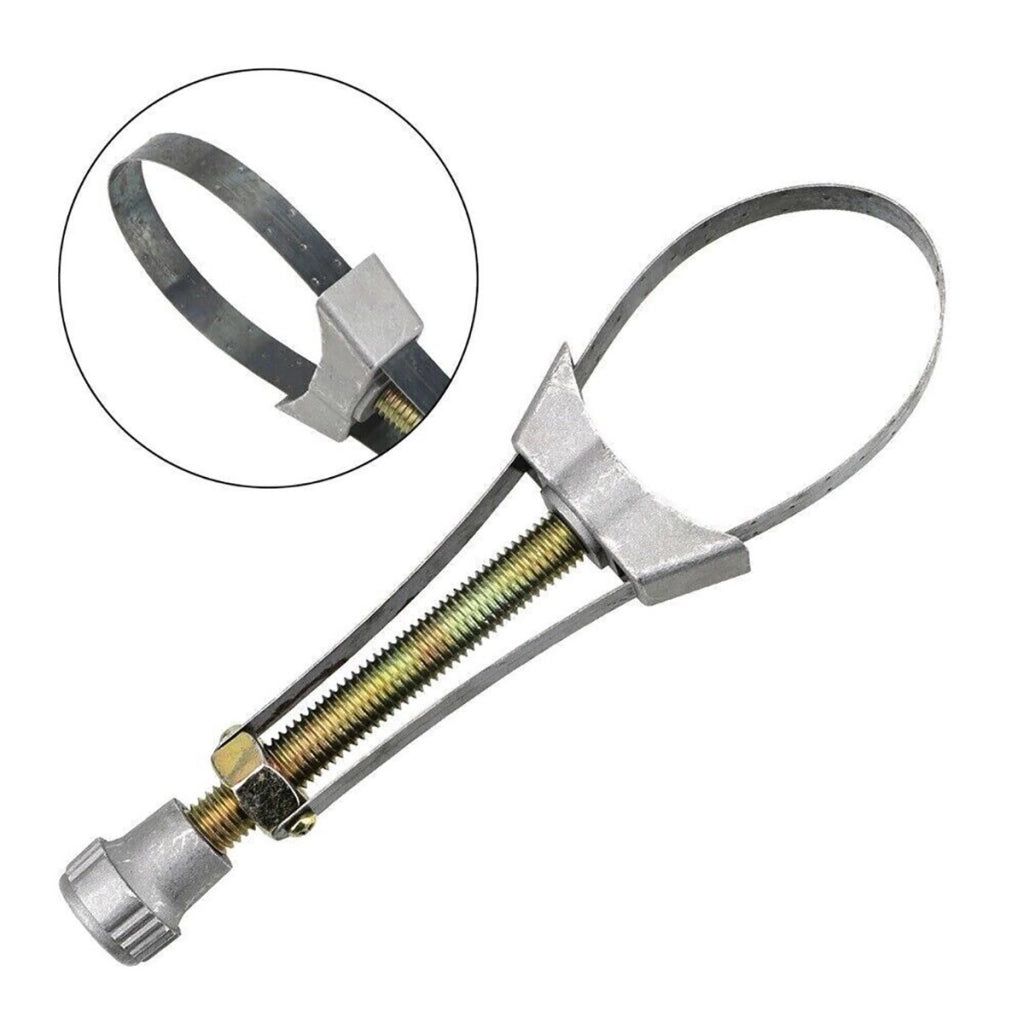 CHIAVE PER SMONTAGGIO SVITA SMONTA FILTRO OLIO MOTORE A NASTRO FASCIA AUTO MOTO