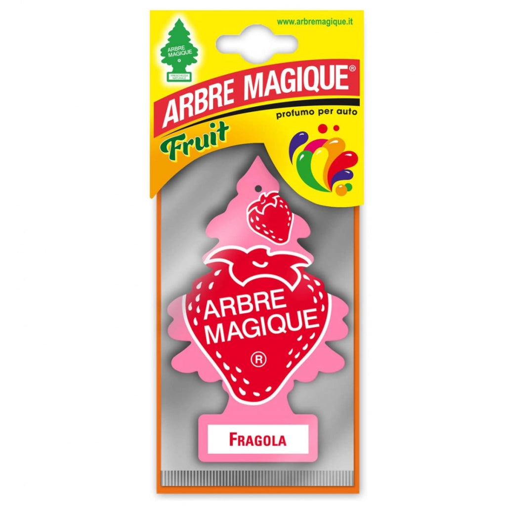 Profumatore Auto, Profumazione Intensa e Strutturata, Durata fino a 7 Settimane, Made in Italy, Arbre Magique