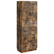 Set di armadi 2 pcs Rovere Fumo 66 x 34,5 x 87 cm