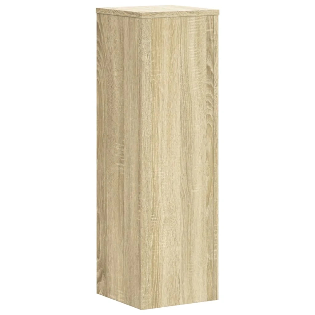Portavasi mobili per fiori set da 2 legno ingegnerizzato Sonoma marrone 02_0045354