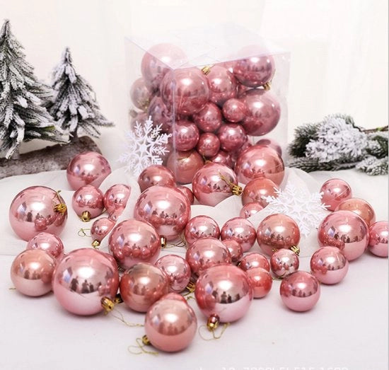 Decorazioni per albero di Natale con palline di vetro in colori pastello 

modello: 37 
codice prodotto: non disponibile