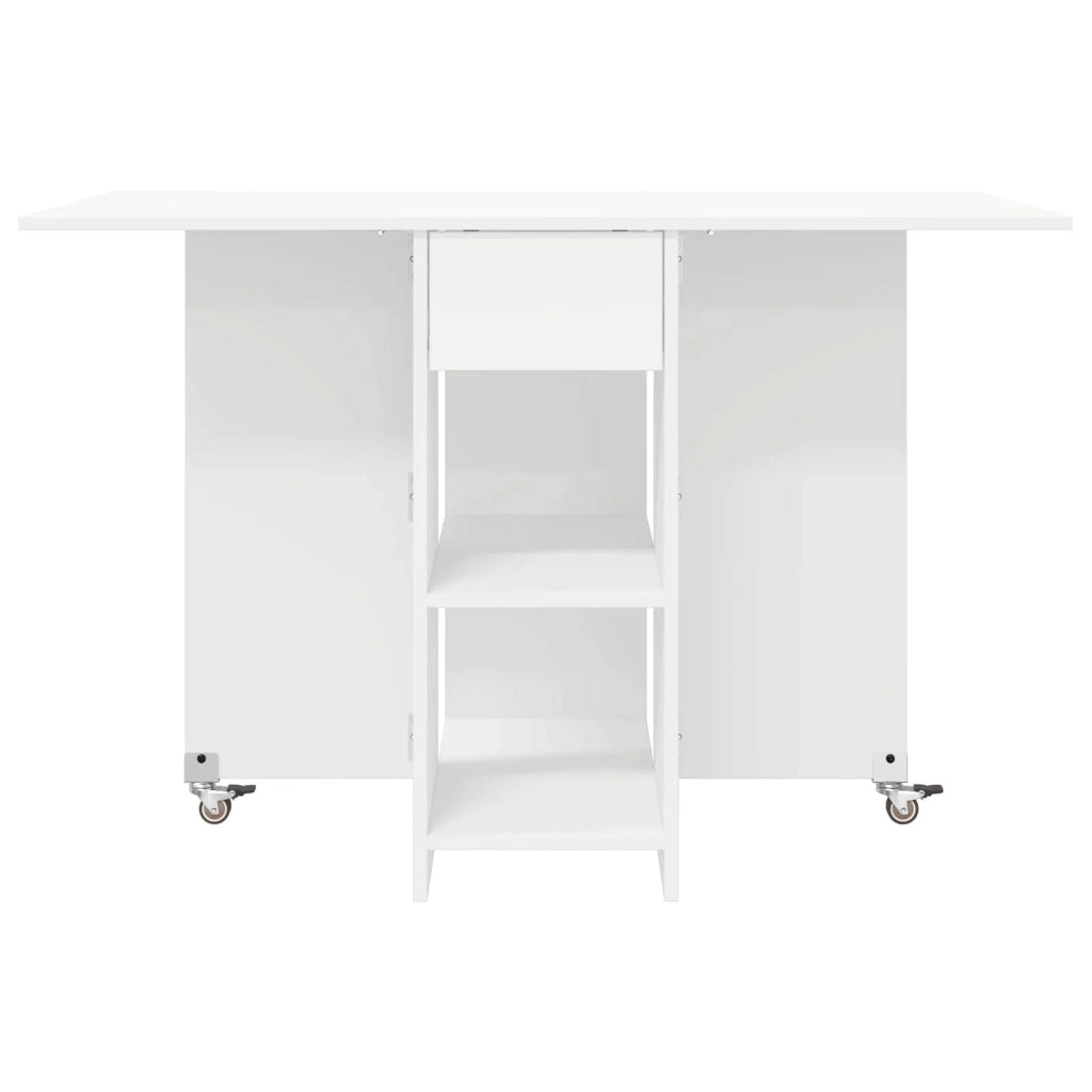 Tavolo da Pranzo 115 x 70 x 75 cm Legno ingegnerizzato Bianco 8006029