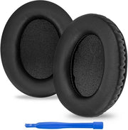 Orecchini di sostituzione per cuffie - Comfortevoli - Nero - Orecchini per cuffie - Adatti per HyperX Cloud II/III/Mix/Alpha/Flight/Stinger 2