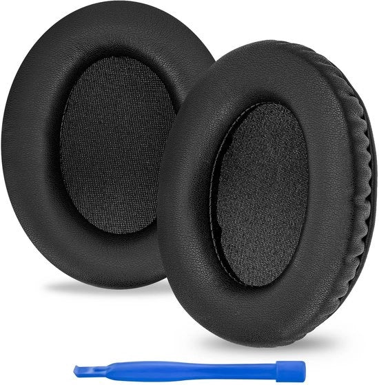 Orecchini di sostituzione per cuffie - Comfortevoli - Nero - Orecchini per cuffie - Adatti per HyperX Cloud II/III/Mix/Alpha/Flight/Stinger 2