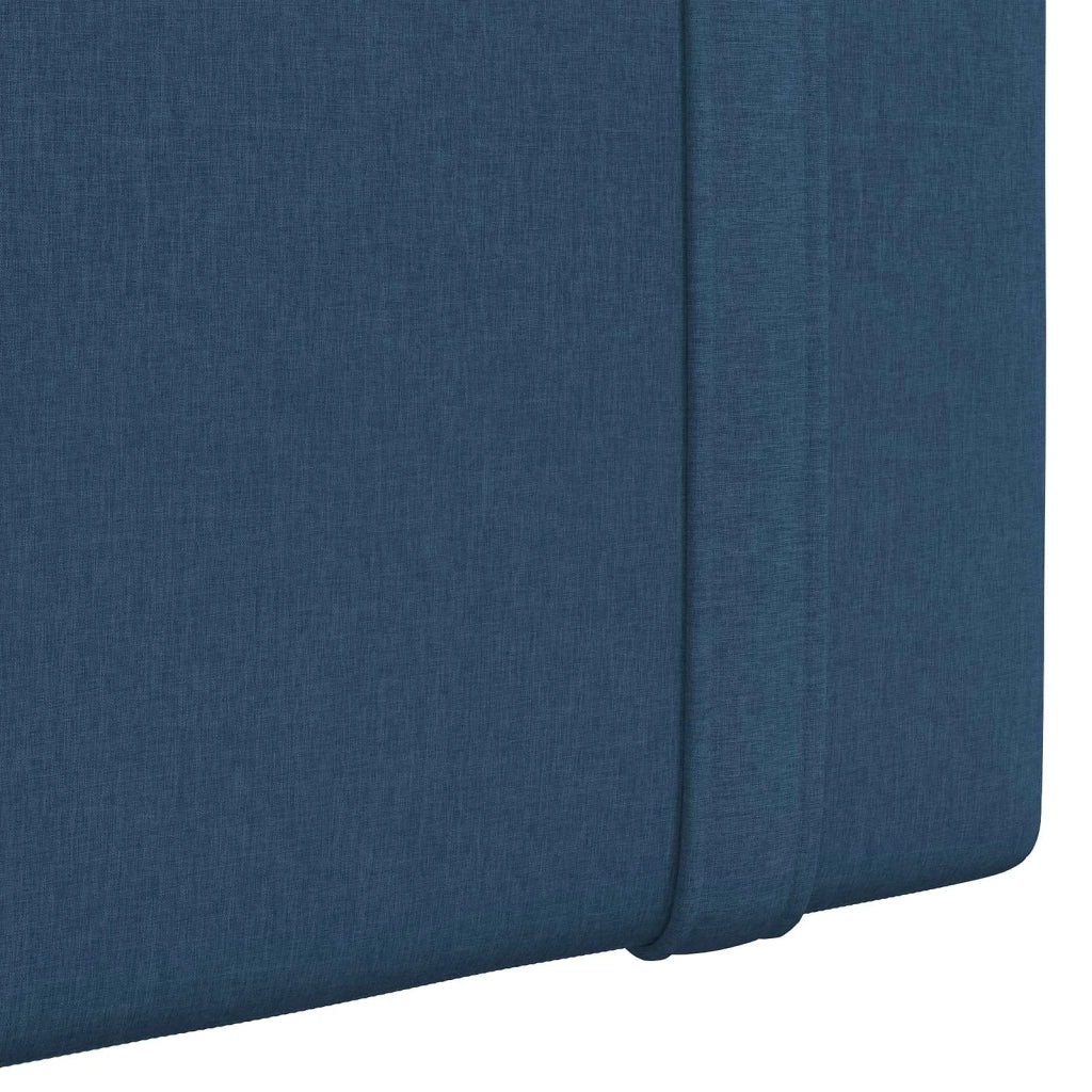 Testiera | Testata sospesa Blu Tessuto