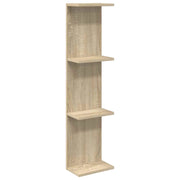 Scaffale da parete Rovere Sonoma 25 x 15 x 100 cm 8012384
