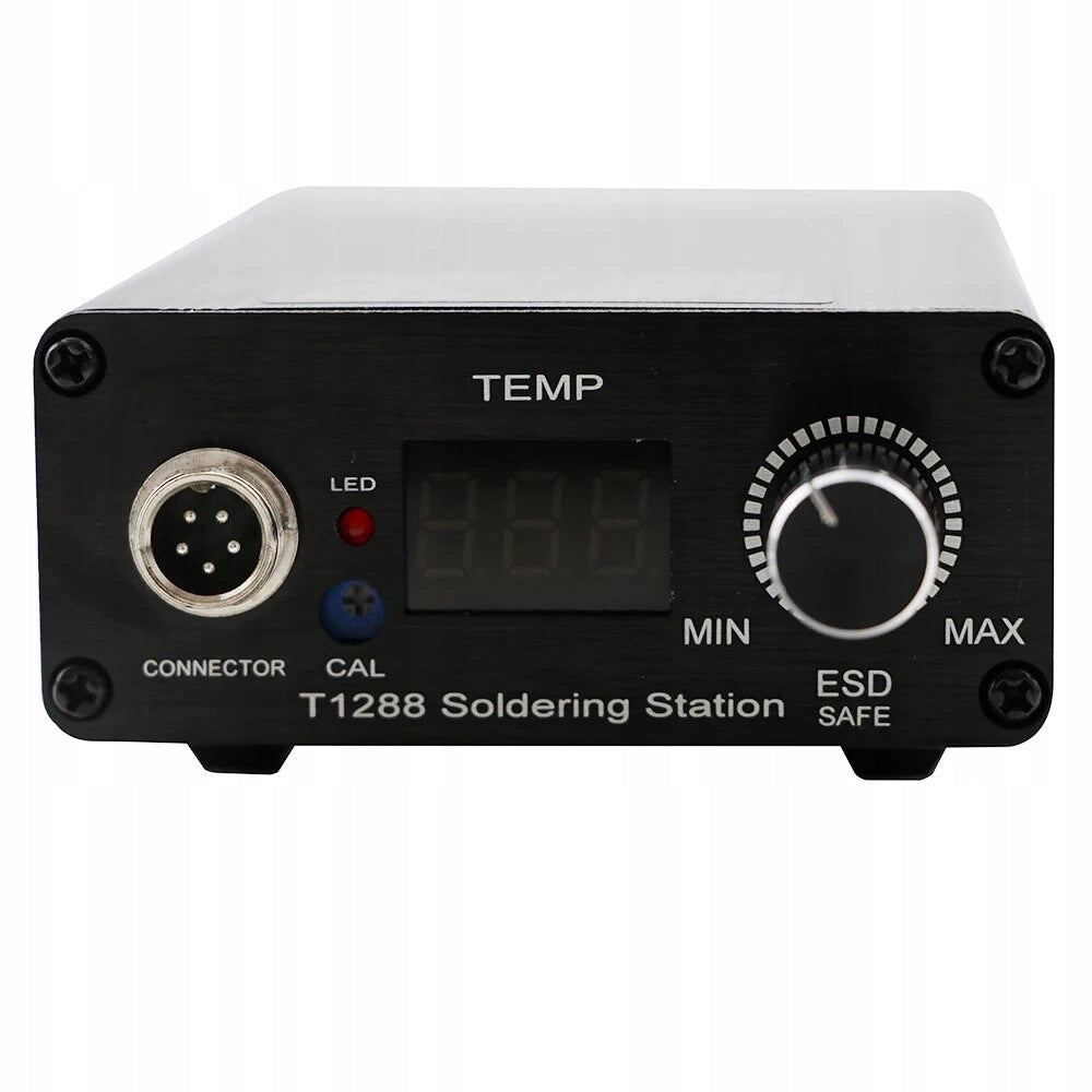 Stazione Saldante OLED T12OAO Rosfix – Display OLED, Regolazione Temperatura 200-450°C, Set Lancia e 5 Ugelli