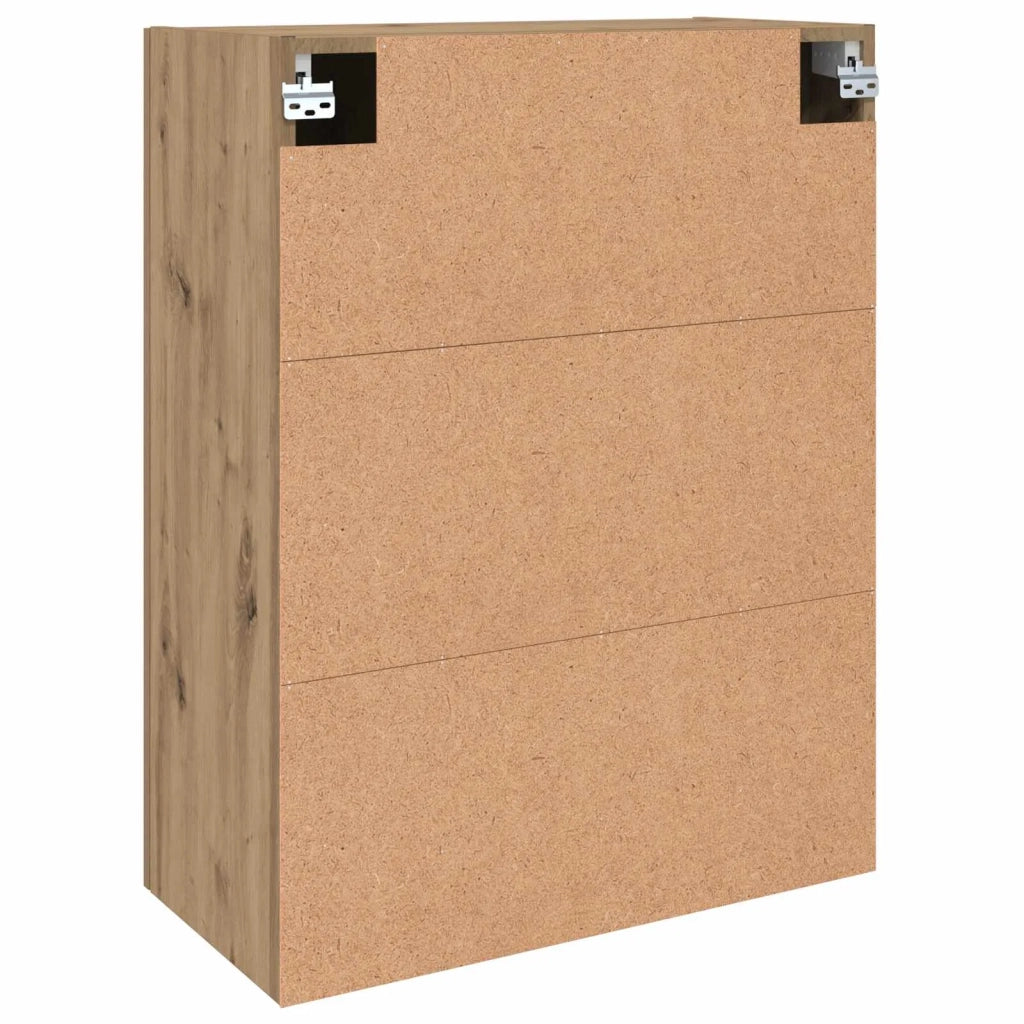 Mobiletto a muro 2 pcs Rovere artigianale 69,5 x 34 x 90 cm 3394552