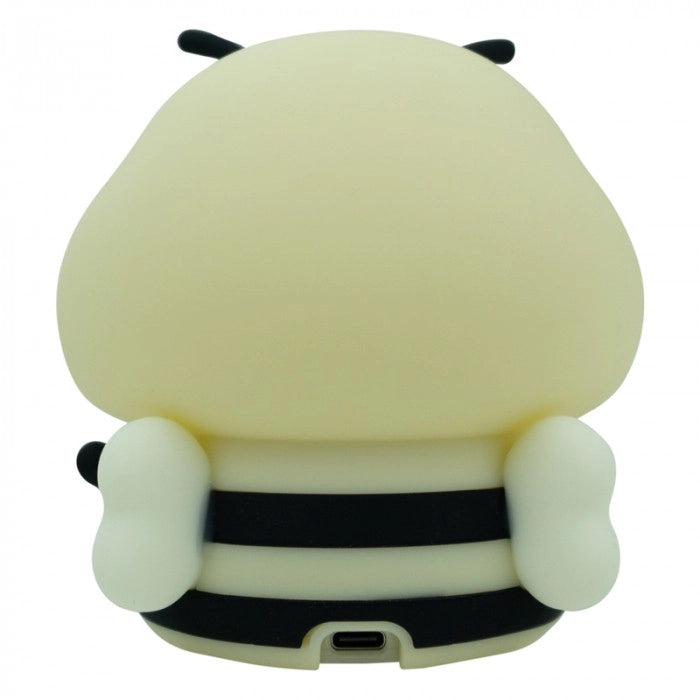 Lampada notte bimbi LED 3W RGBW ape gialla ricaricabile Mary's