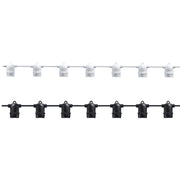 Trade Shop - Catena Luminosa Con 10 Portalampada E27 Luci Decorative Prolungabile Ip54 P01-s01-10 -