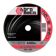 ABRABETA DISCO P/FERRO D 115X1,0 MM- 50,0 pz