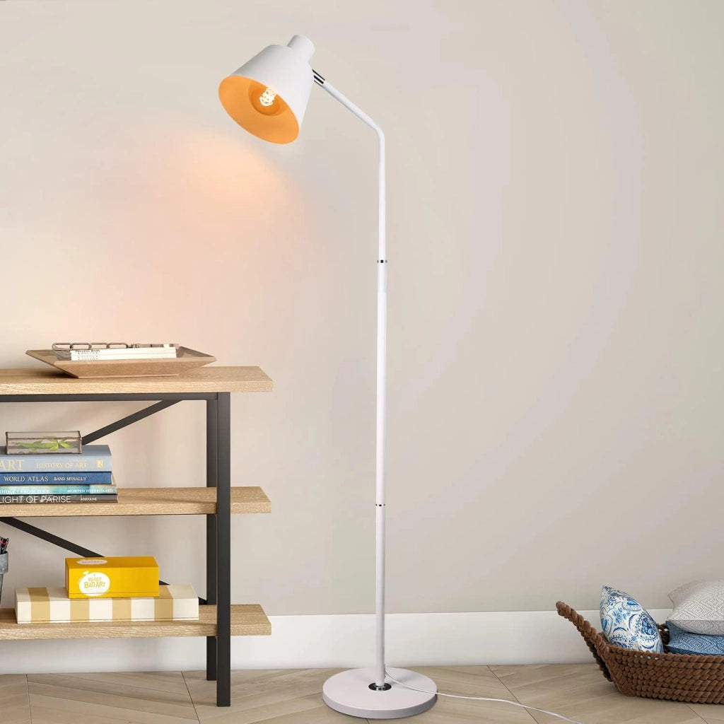 ZMH Lampada da terra vintage 166cm E27 per soggiorno ufficio nursery