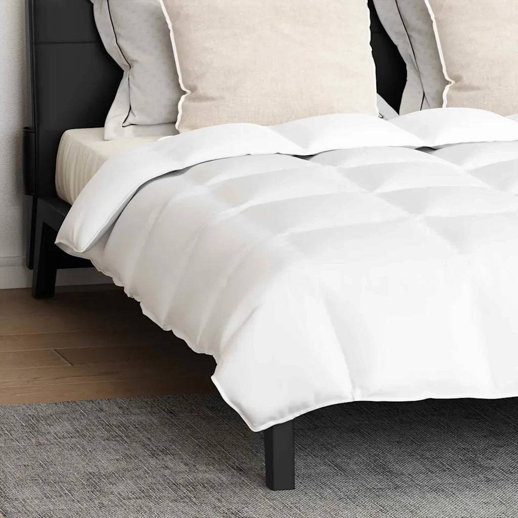 vidaXL Piumone Altro con cuscino 3 pcs Bianco Piume