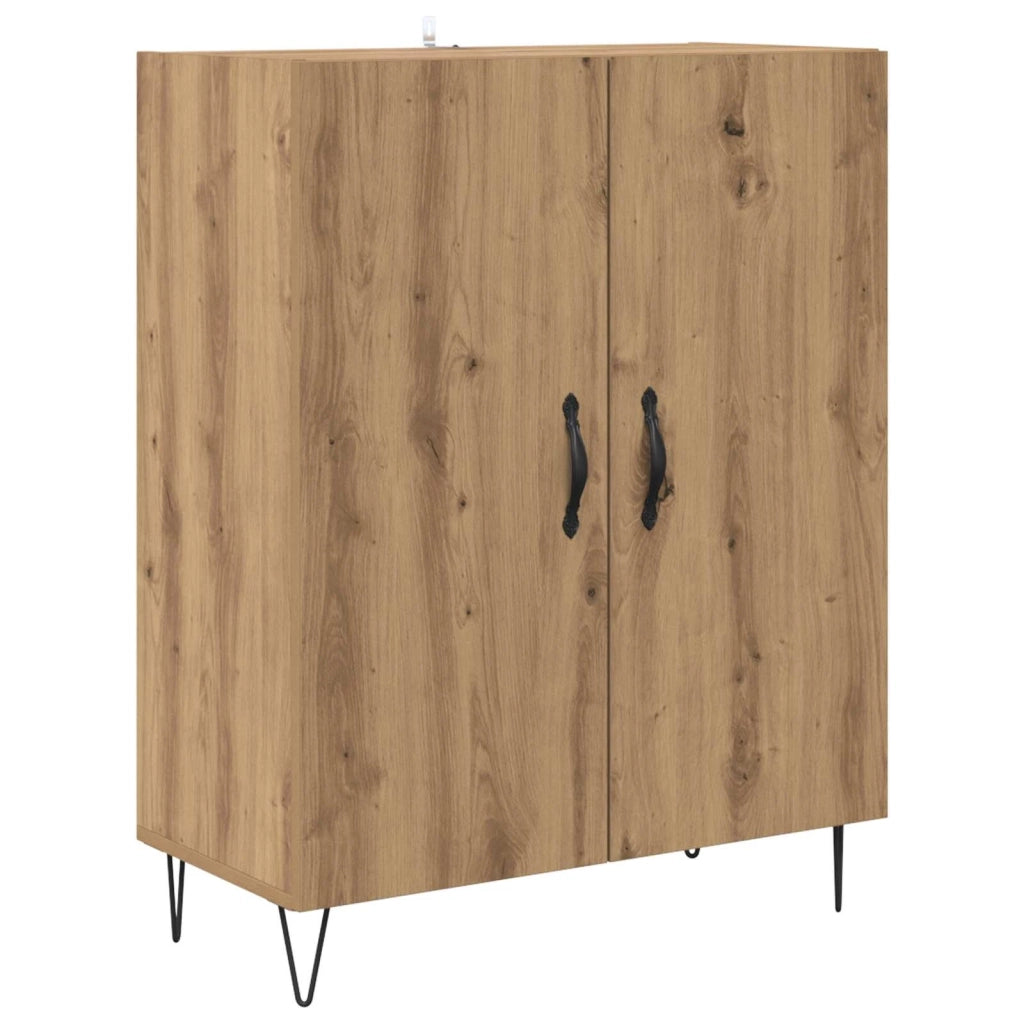 Credenza-Buffet-Armadio da cucina Rovere artigianale 69,5 x 34 x 180 cm 807046