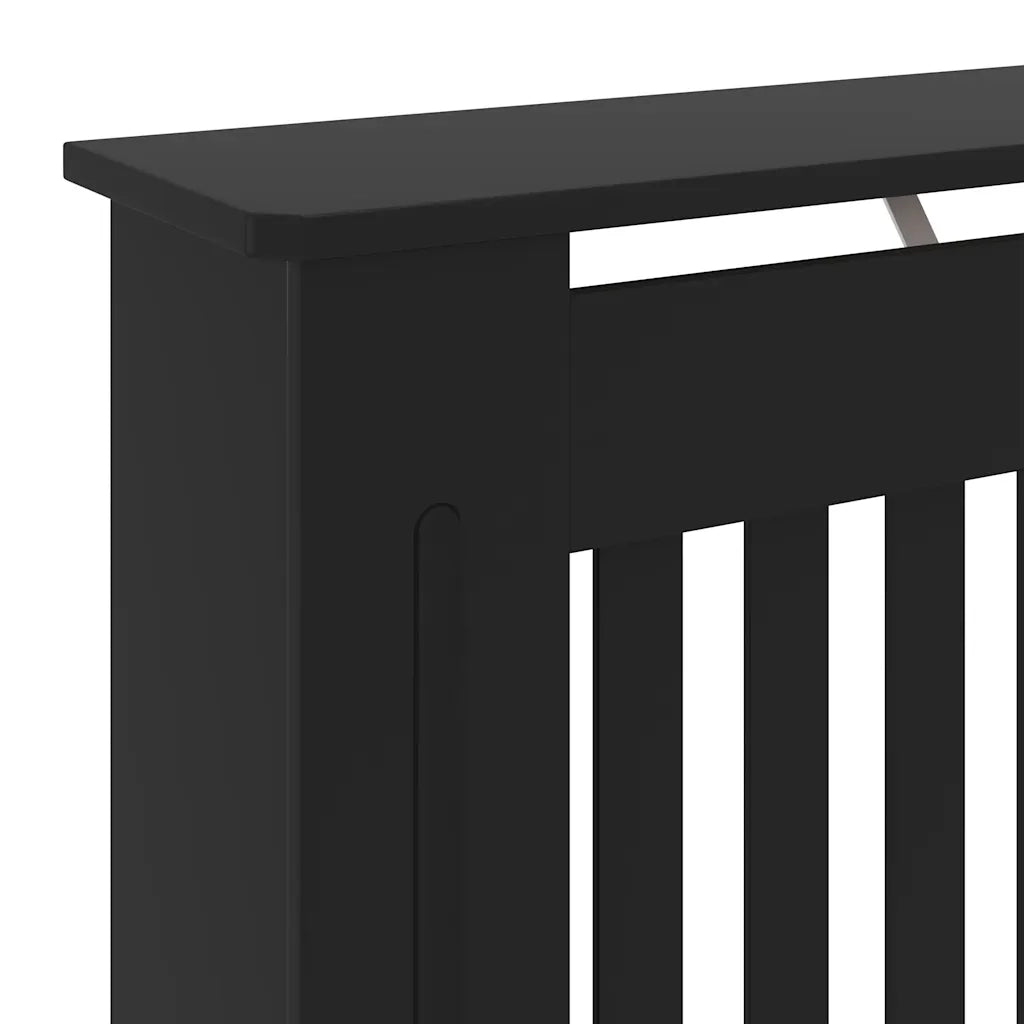 Copertura per Radiatore Nera in Legno Multistrato 78 cm CFW8356608