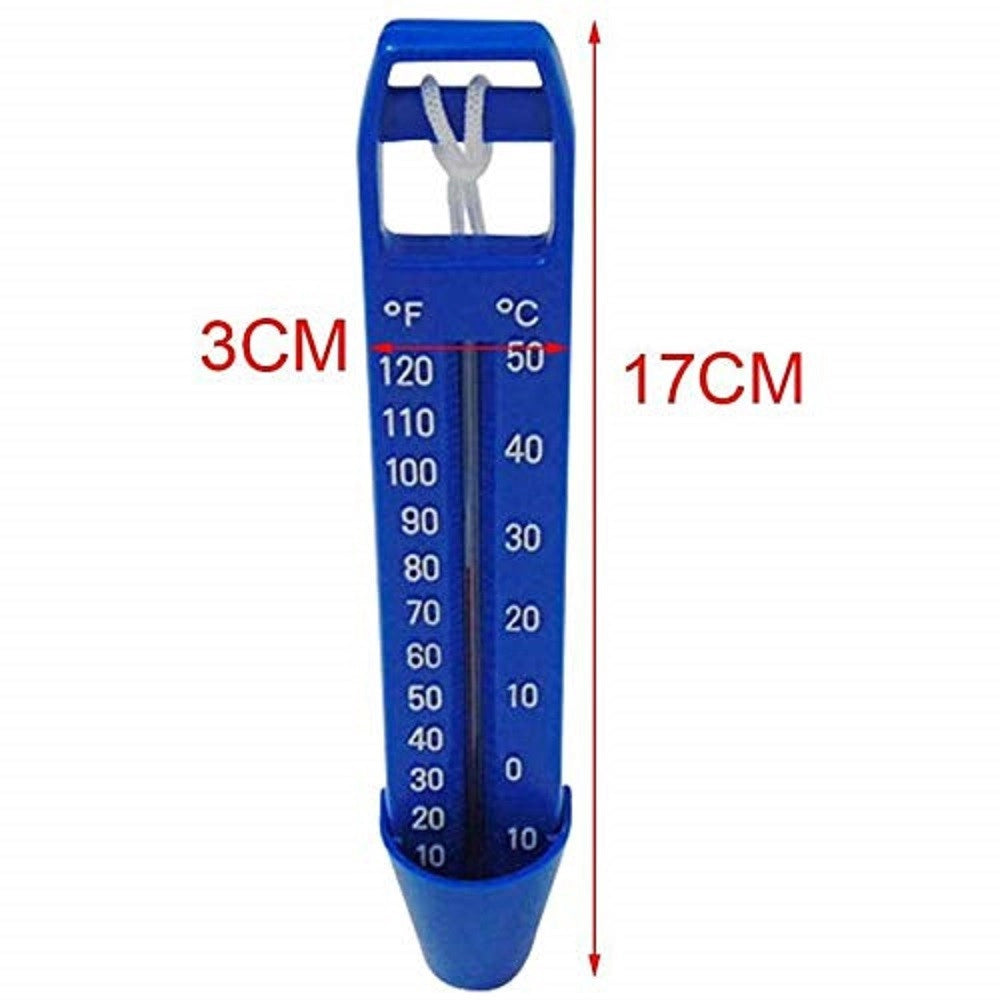 Trade Shop - Termometro Galleggiante Misurazione Temperatura Acqua Piscina Con Corda 42380 -