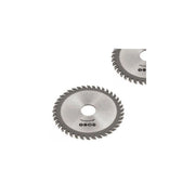 Trade Shop - Set 2pz Lame Disco Per Seghe Circolari Taglio Legno Smerigliatrice 115 Mm 30t -