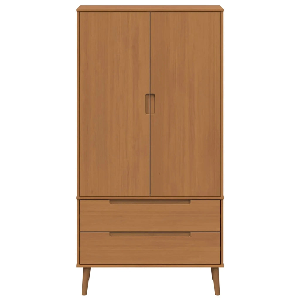 Guardaroba MOLDE Caramello 90 x 55 x 175 cm 42020939