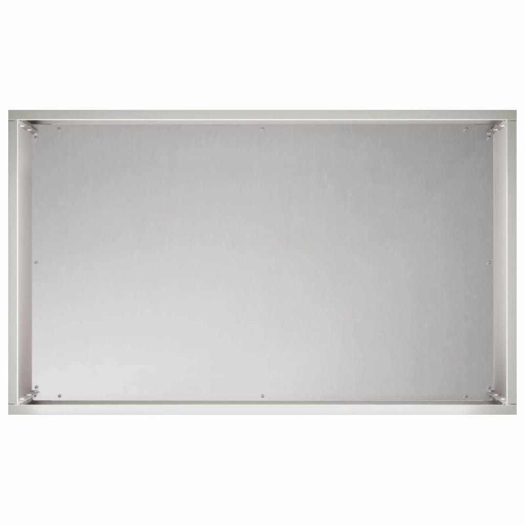 Vaso da giardino Argento 50 x 30 x 40 cm Acciaio Inox 8005520