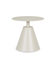 Tavolino da Esterno Ø50x49,5 cm in Alluminio Aloha Sandshell
