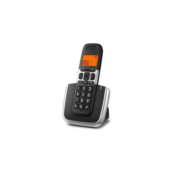Telefono cordless brondi bravo platimun nero - 10279010
