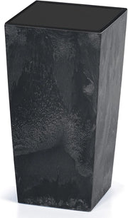 Deuba Fioriera effetto cemento antracite 91L vaso per piante 75 x 40 x 40 cm vasi ingresso giardino interni esterni