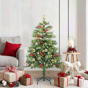 Albero di Natale artificiale Verde 150 cm PVC e Metallo