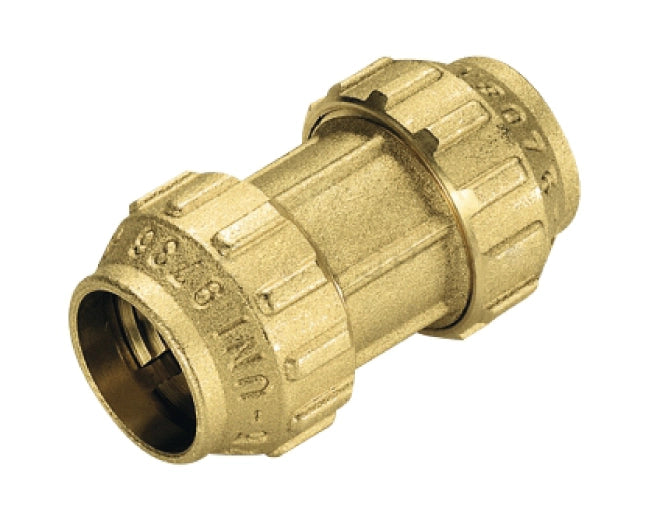 RACCORDO DRITTO IN OTTONE DOPPIO ø40   TIEMME RACCORDERIE SPA