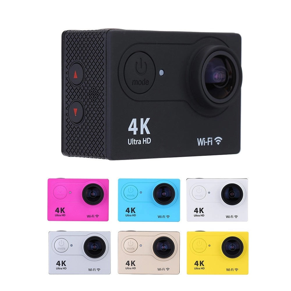 Trade Shop - Action Camera 4k Ultra Hd Pro Cam Wifi Wireless Sport Go Videocamera Subacquea -