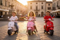 Scooter Elettrico per Bambini Happy 12V Rosa